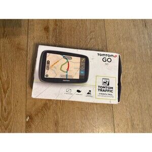 TomTom GO 50 Portable GPS Car Vehicle U.S.A. Navigation with Voice & LIFETIME